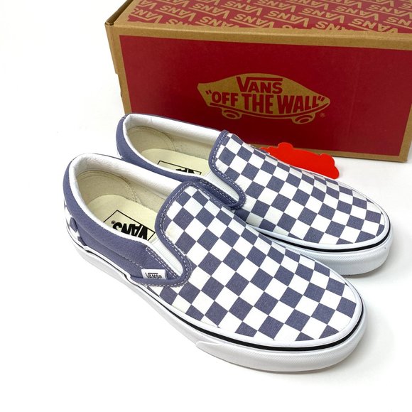 SANTA’S DEAL 🎄 ANS  Classic Slip-On Checkerboard Canvas Men's 8.5 = Women's 10 - Picture 8 of 9
